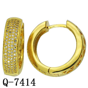 Factory Hot Sale Fashion Copper Jewelry Hoop Earrings